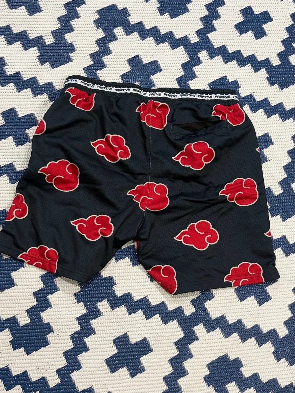 Primitive x Naruto Anime Cloud Mesh Shorts